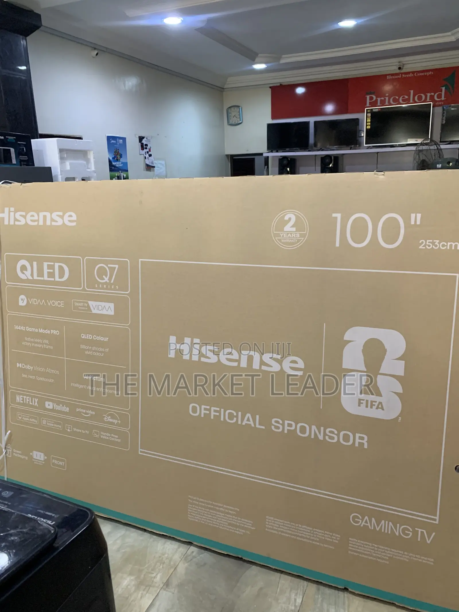 Hisense 100” Qled Q7q Tv