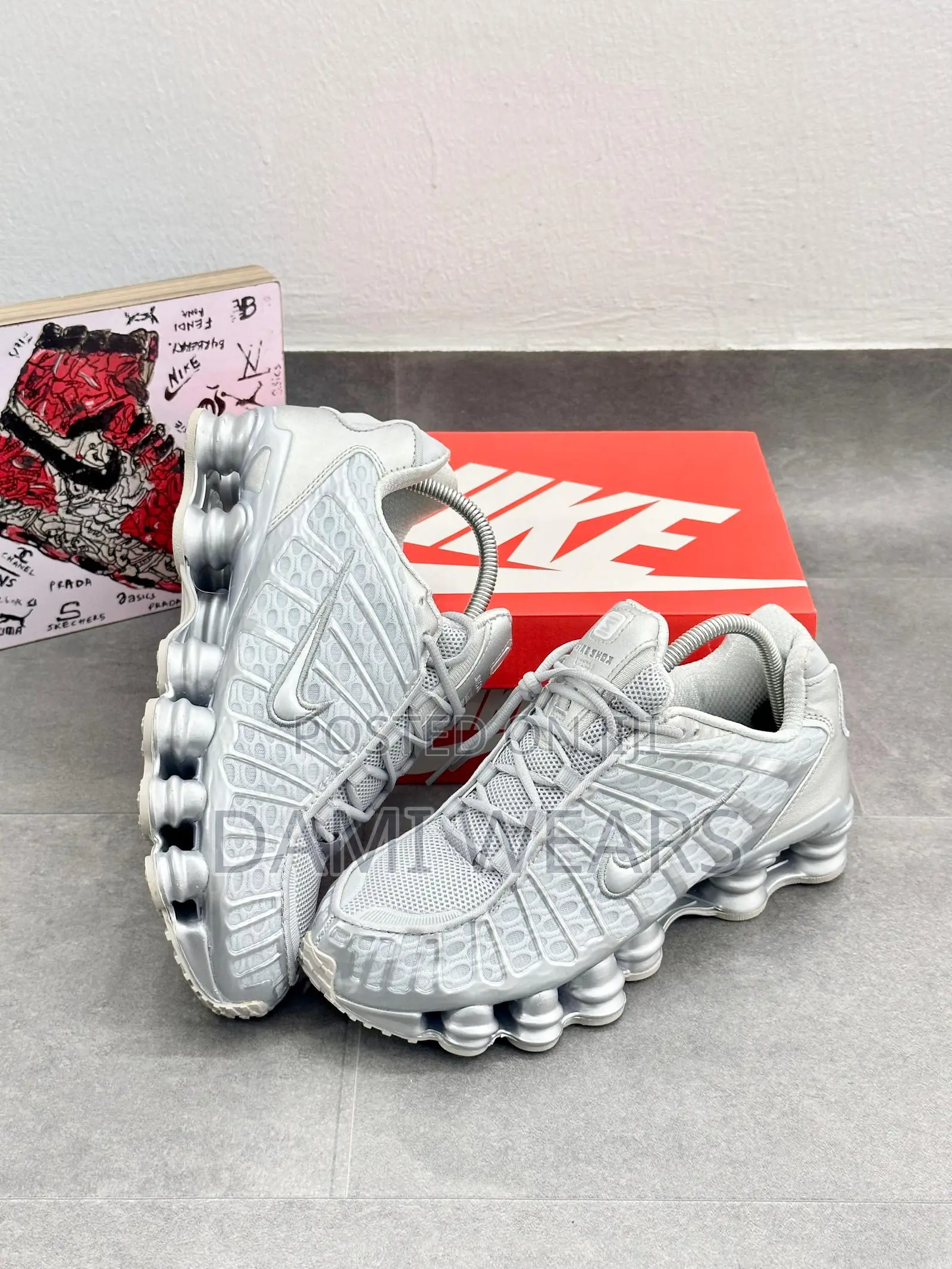 Nike Shox Tl Pure Platinum
