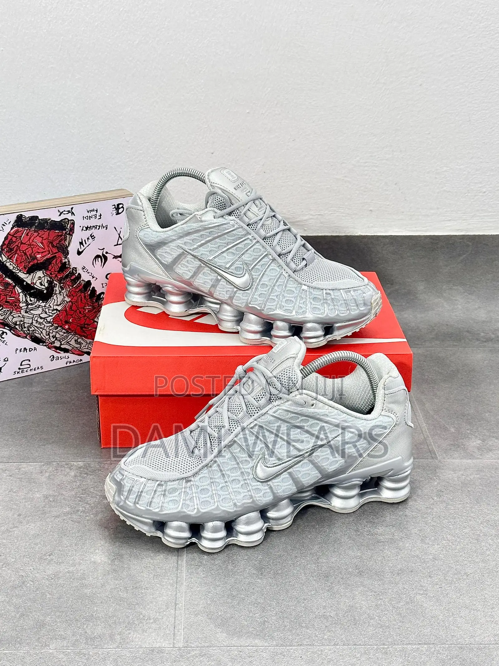 Nike Shox Tl Pure Platinum
