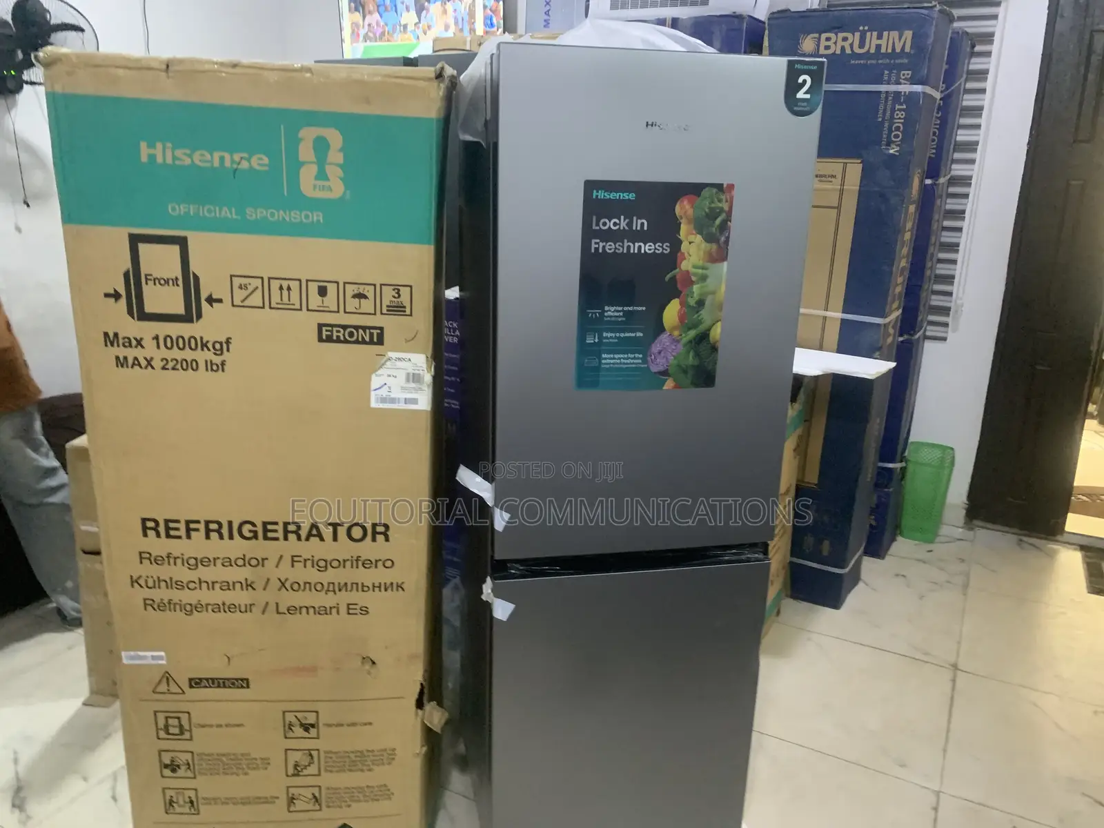 Hisense Rd-29dca 225l Refrigerator With Flexible Interior Shelf Arrang