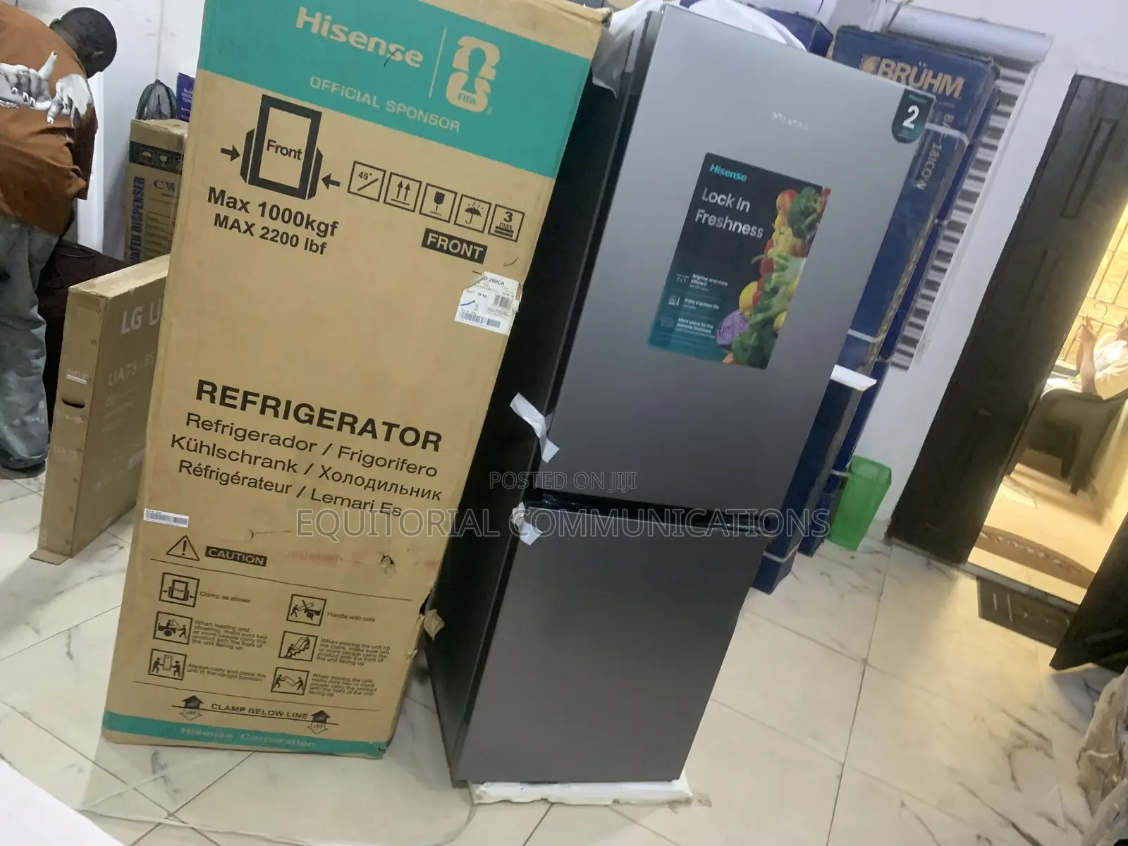 Hisense Rd-29dca 225l Refrigerator With Flexible Interior Shelf Arrang