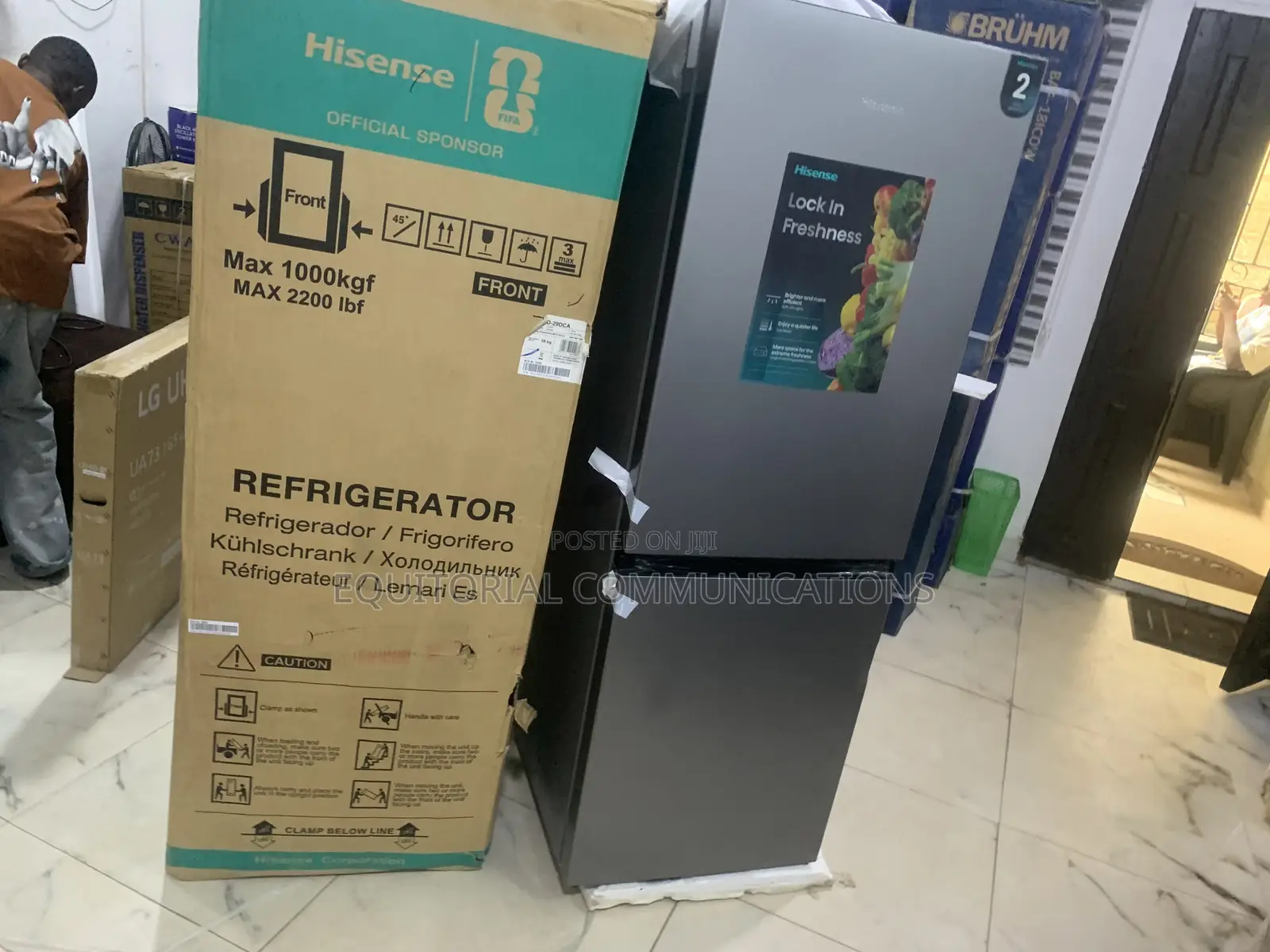 Hisense Rd-29dca 225l Refrigerator With Modern Energy Efficient Compre