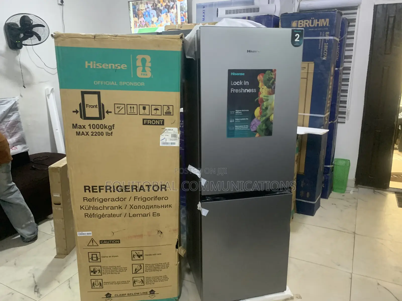 Hisense Rd-29dca 225l Refrigerator Built for Maximum Food Freshness