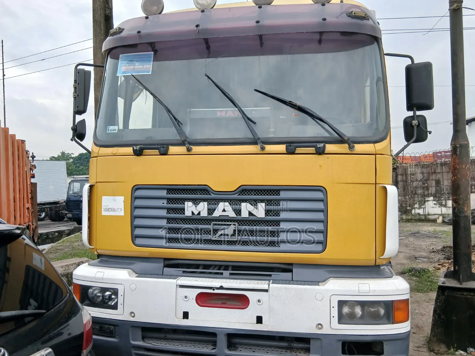 Man Truck Yellow