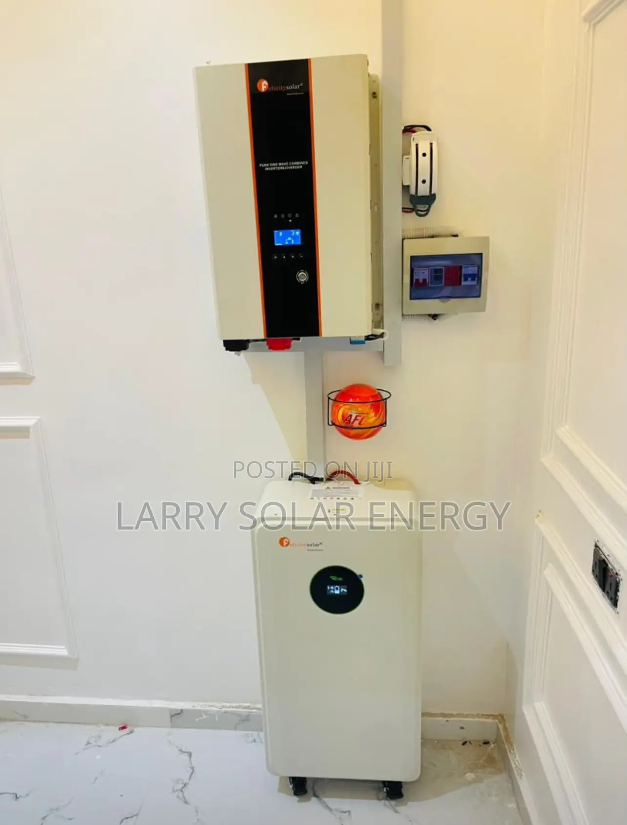 10kva Solar Setup and 15kwh Lithium Ion Battery X 12, 650w Solar Panel