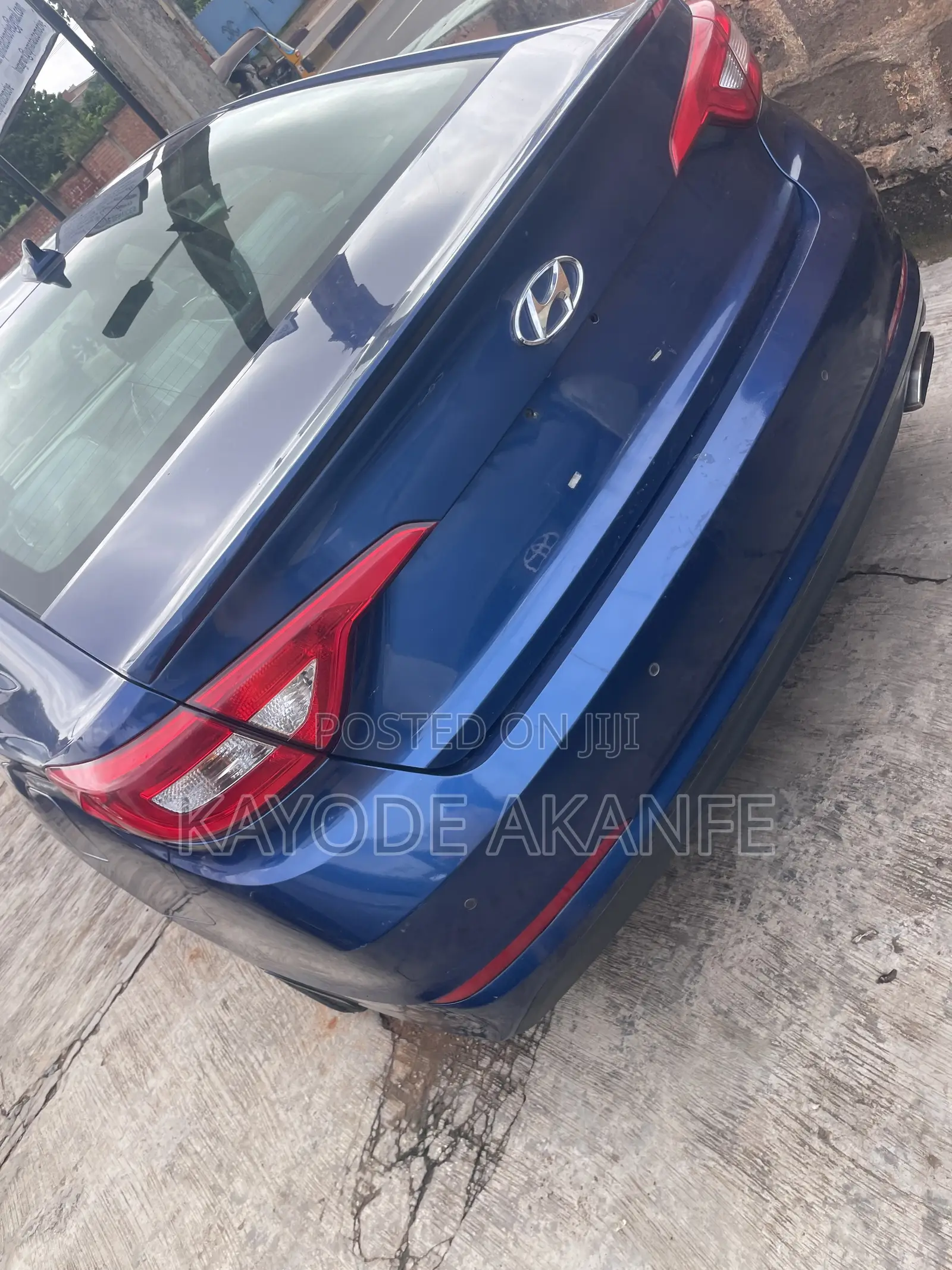Hyundai Sonata 2016 Blue
