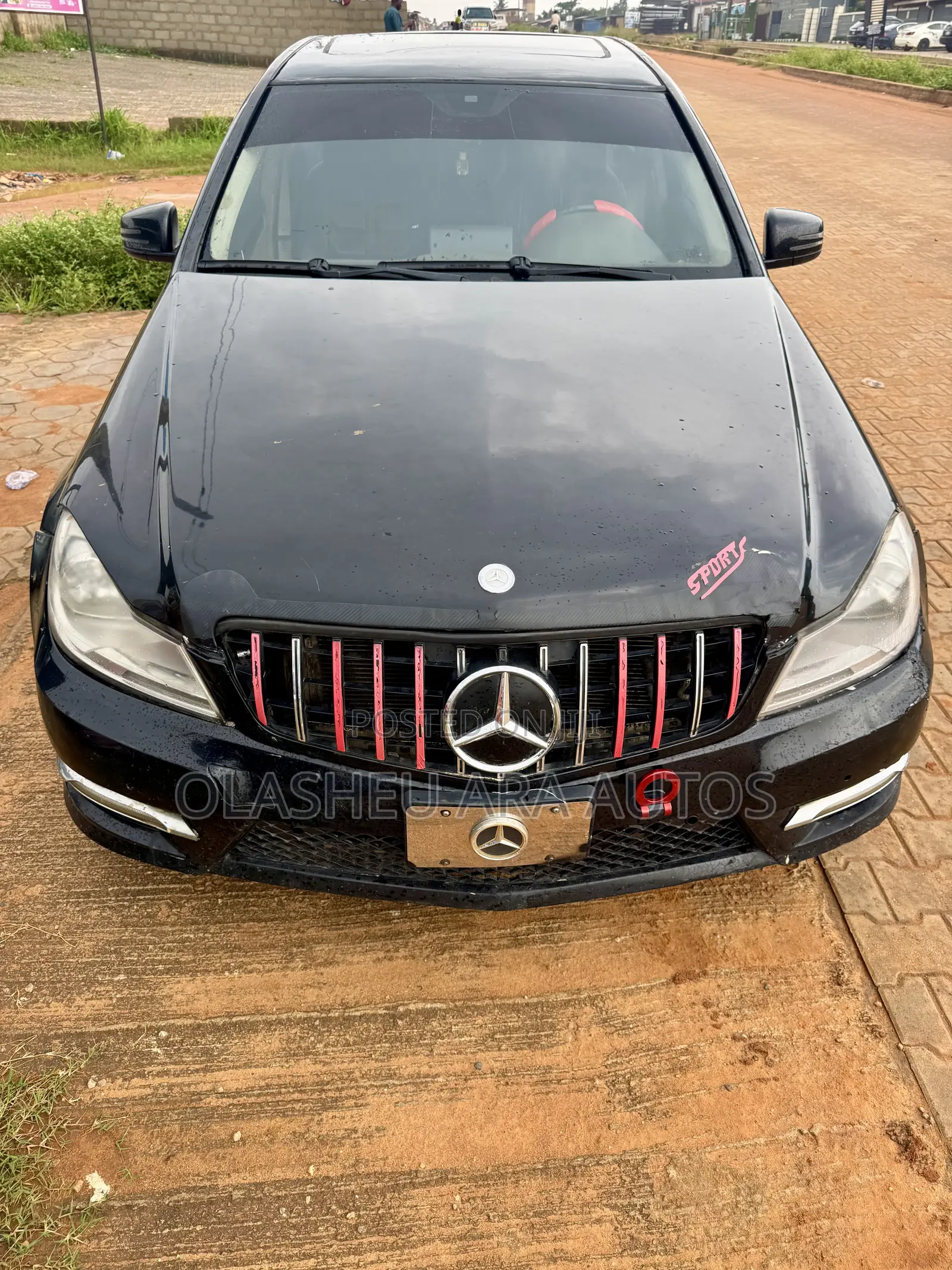 Mercedes-Benz C300 Luxury 4Matic Sedan AWD (3.0L 6cyl 7A) 2010 Black
