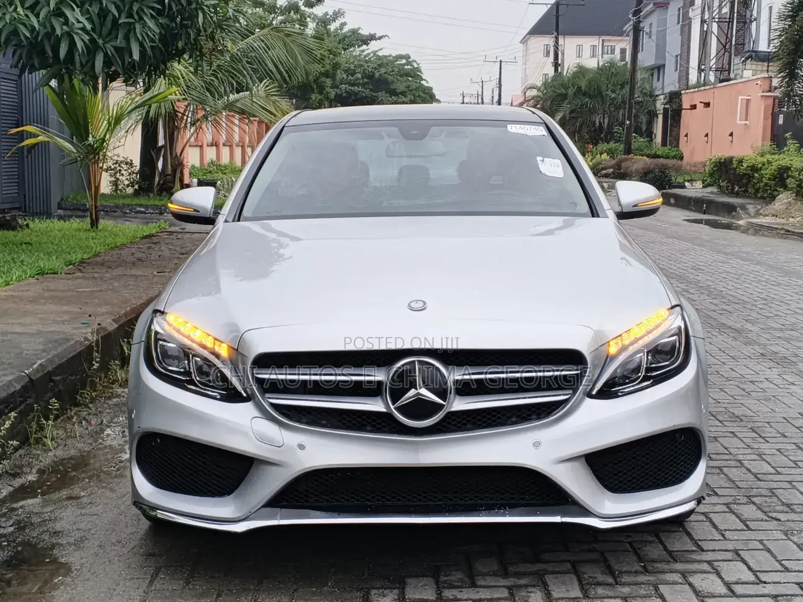 Mercedes-Benz C300 Sport 4Matic Sedan AWD (2.0L 4cyll 7A) 2016 Silver