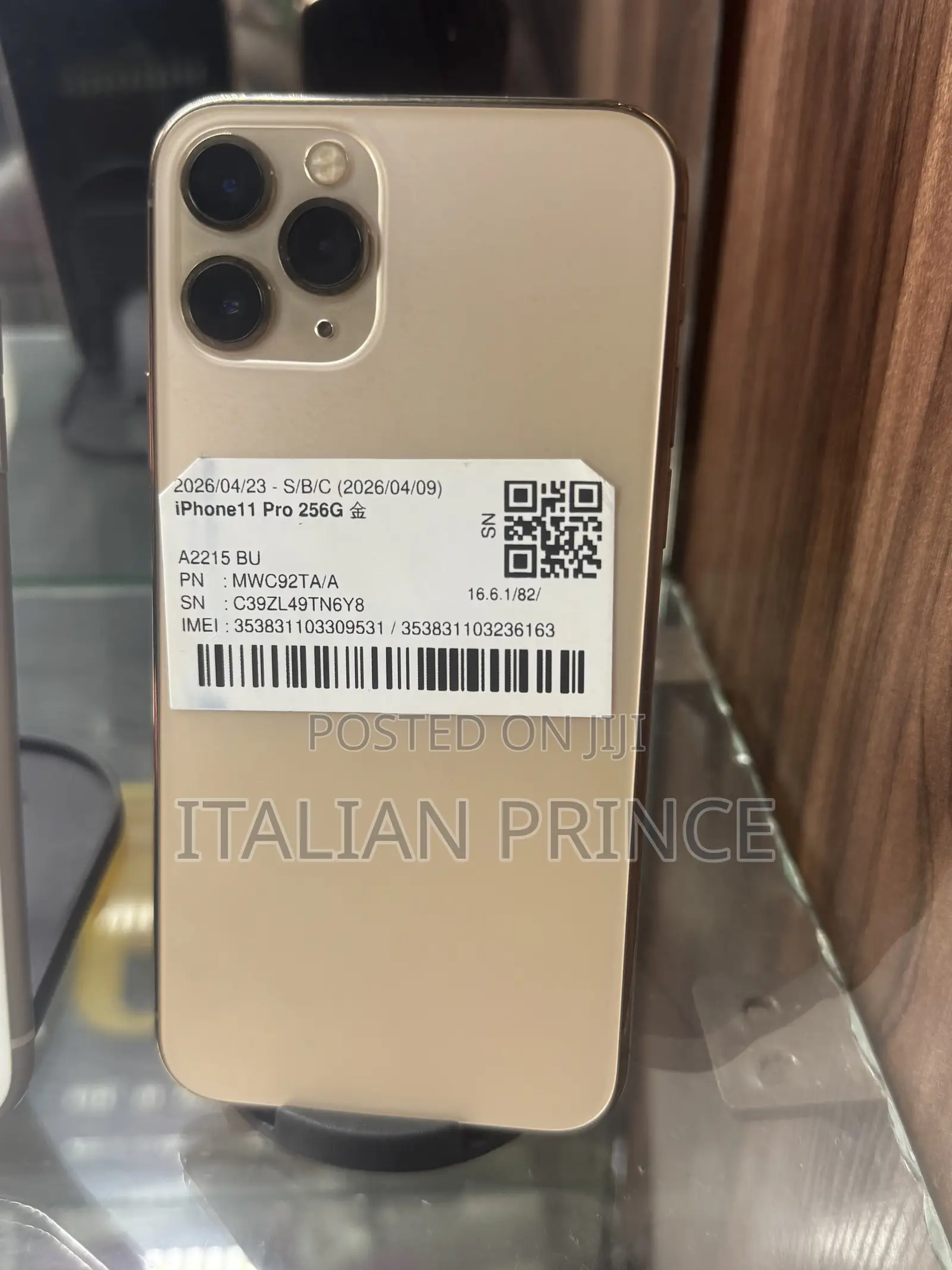 Apple iPhone 11 Pro 256 GB Gold