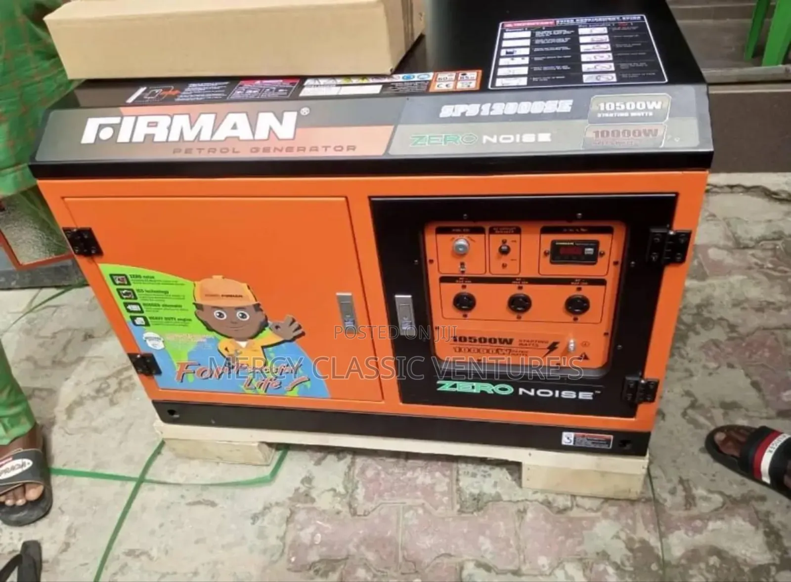 Firman 10.5kw Silent Diesel Generator Zero Noise Key Start Heavy Duty
