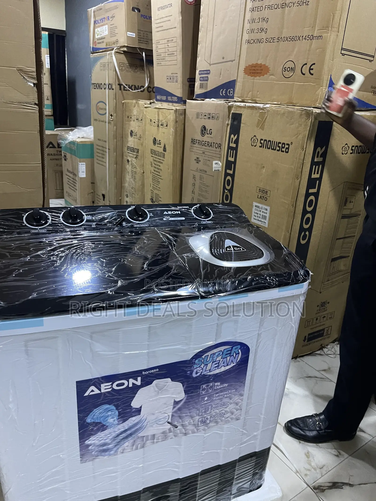 Brand New Aeon Awm 13tt Washing Machine – Smart Choice for Every Home
