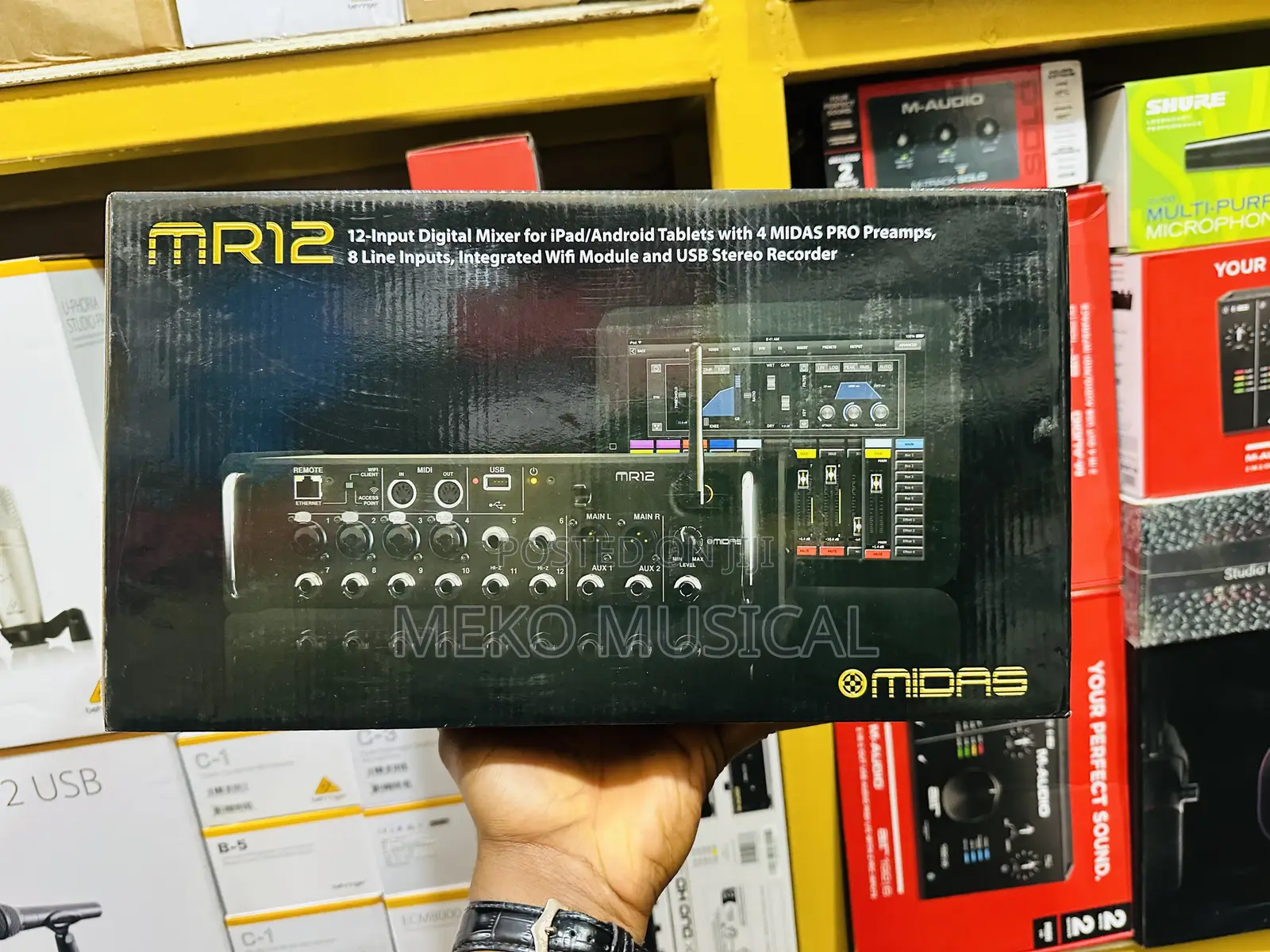 Midas Mr12 Digital Mixer