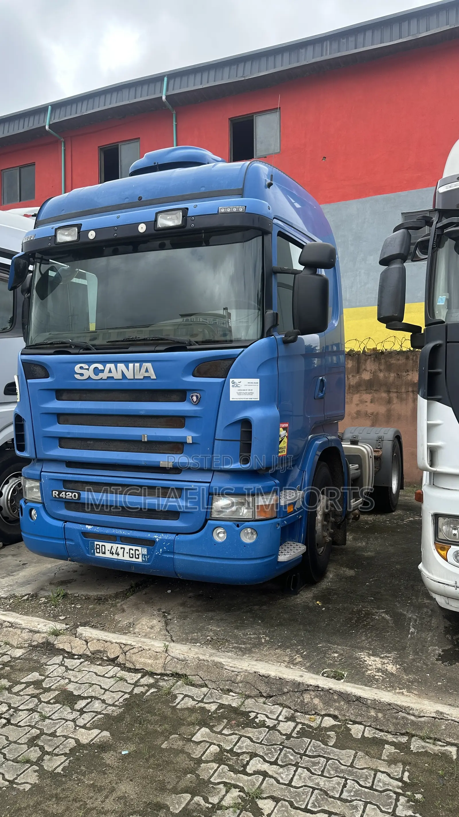 Foreign Used Scania R420 R-Series Tractor Unit Truck Head