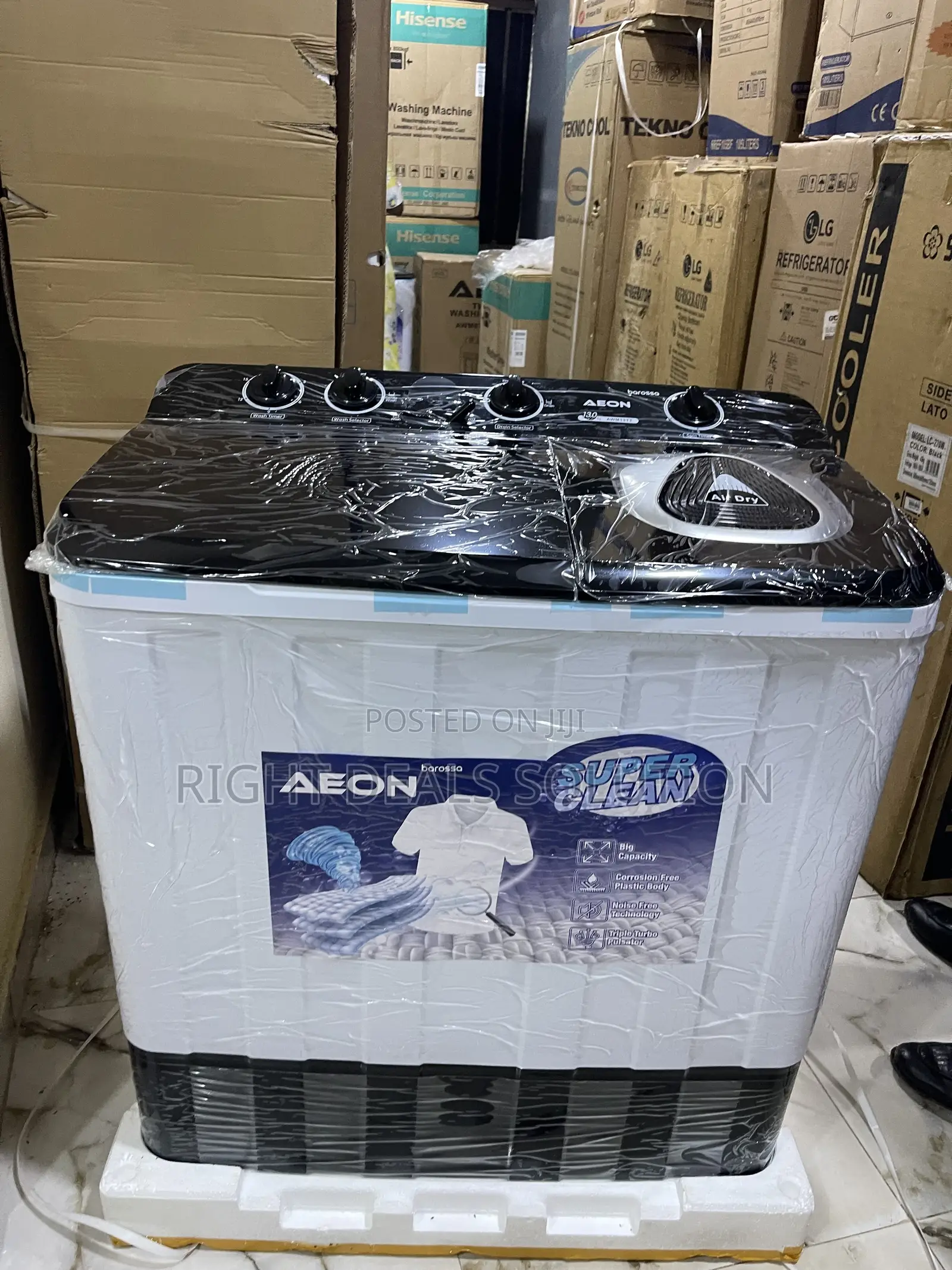 Aeon Awm 13tt Twin Tub Washer With Efficient Spin