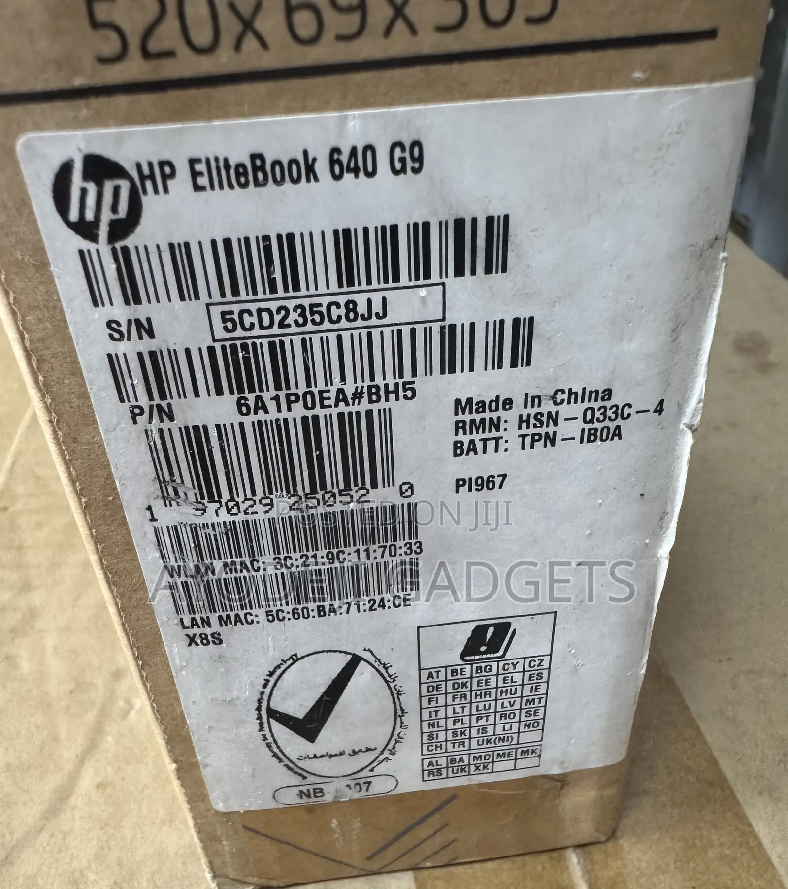 New Laptop HP EliteBook 640 G9 16GB Intel Core i7 HDD+SSD 512GB