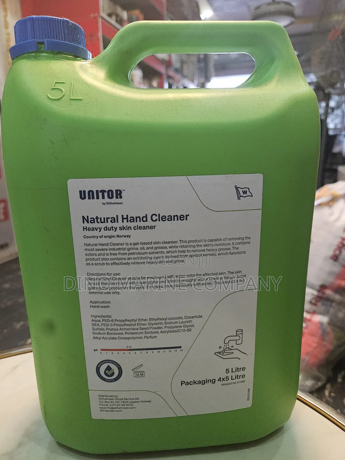 Unitor Natural Hand Cleaner,