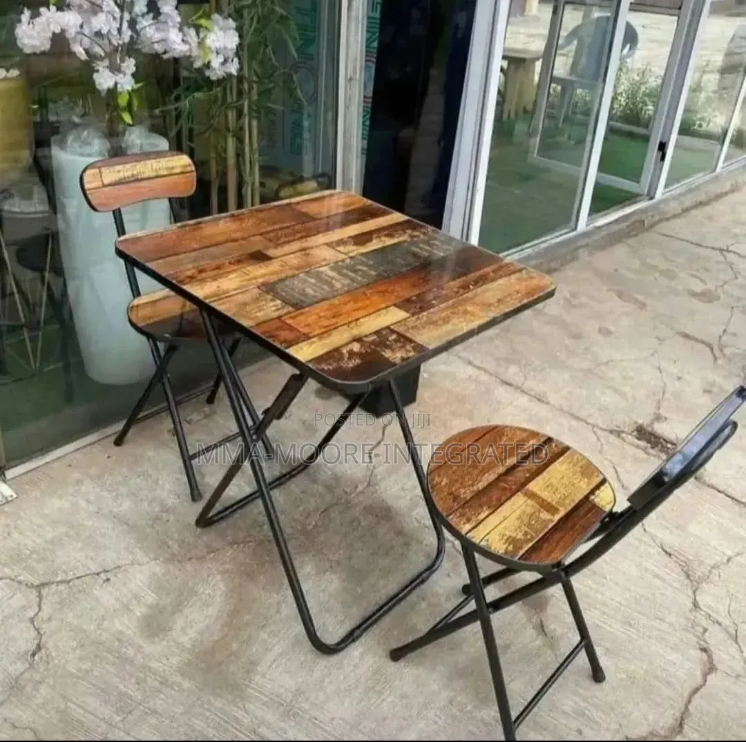 Foldable Table and Chair Set