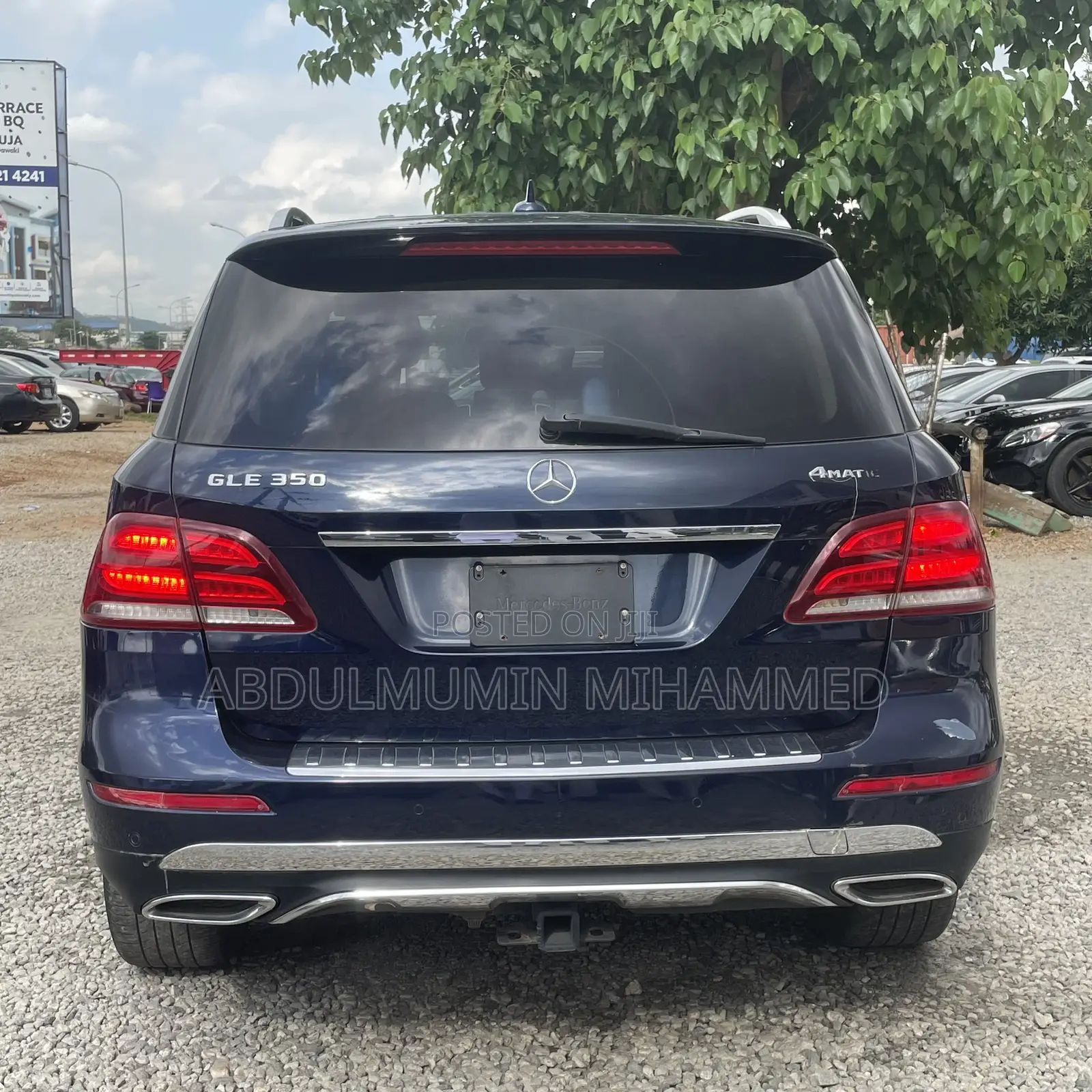 Mercedes-Benz GLE-Class GLE 350 2018 Blue