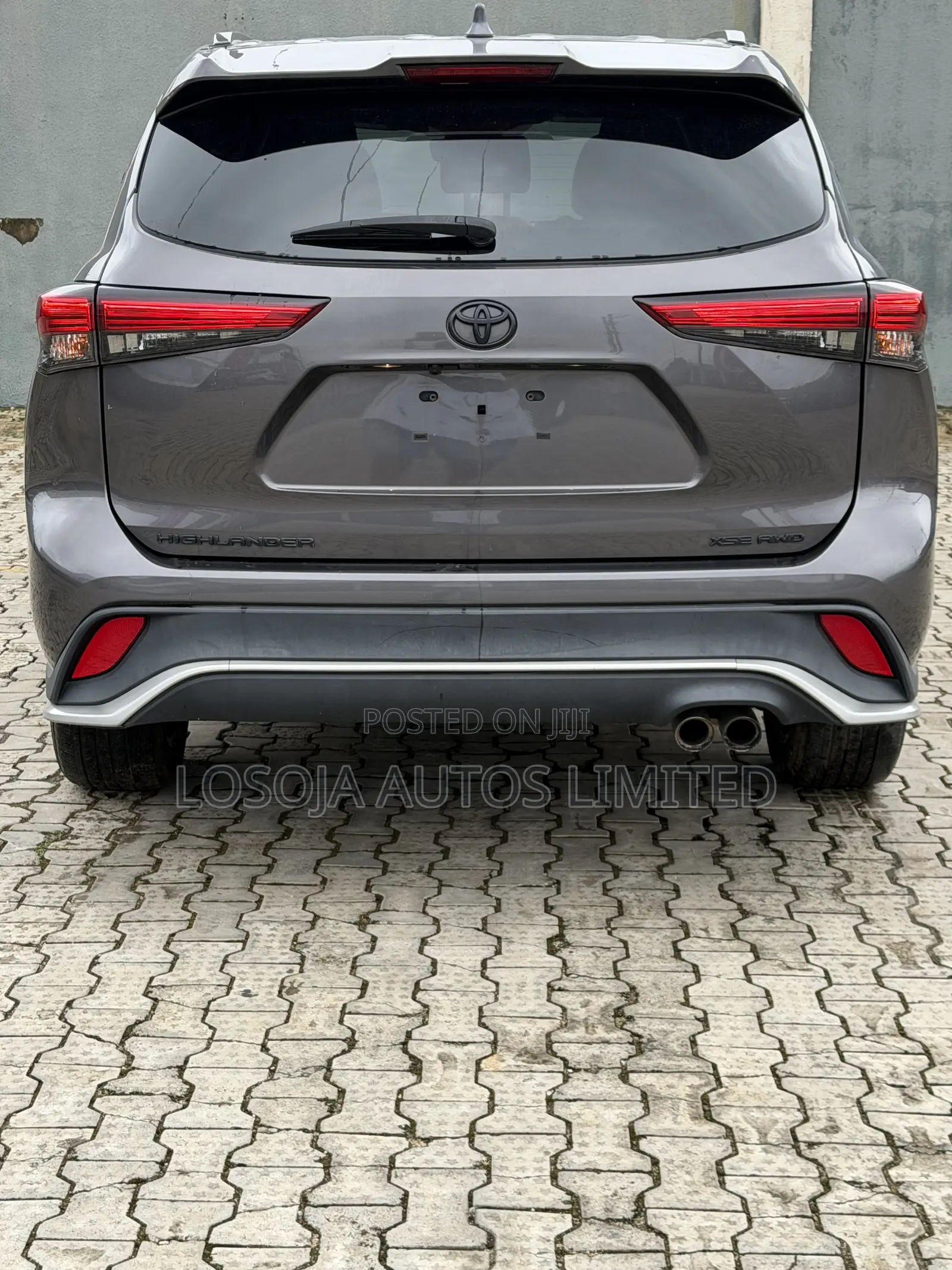 Toyota Highlander XSE 2021 Gray