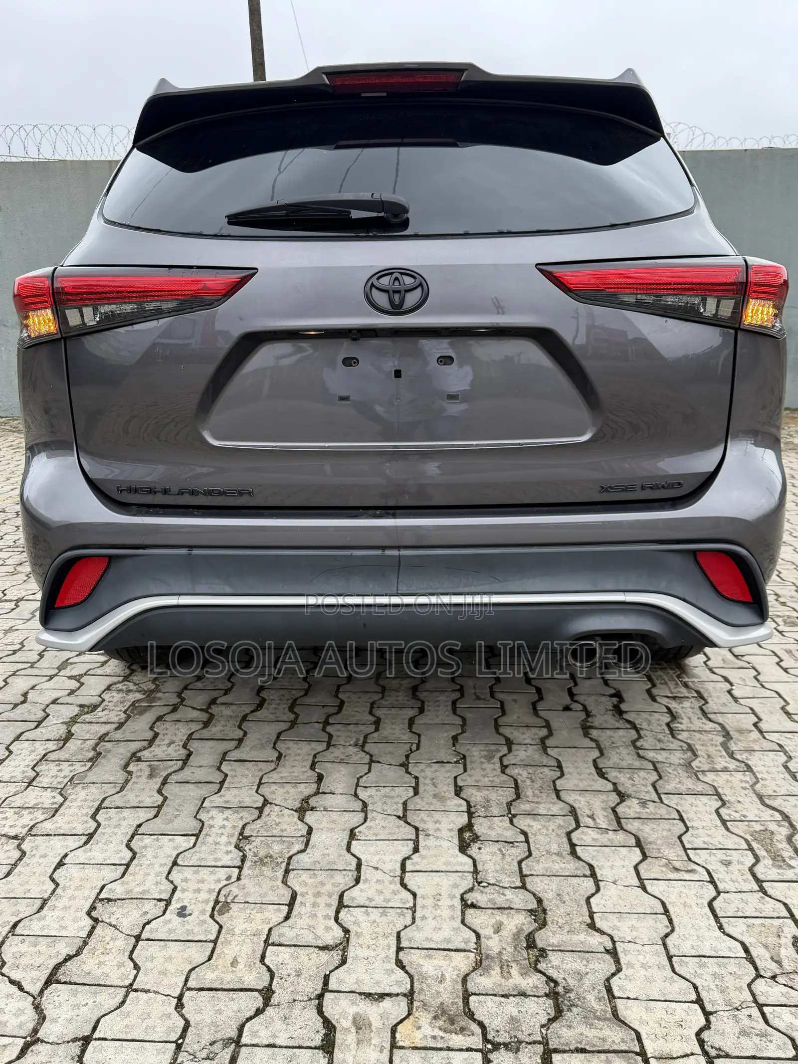 Toyota Highlander XSE 2021 Gray