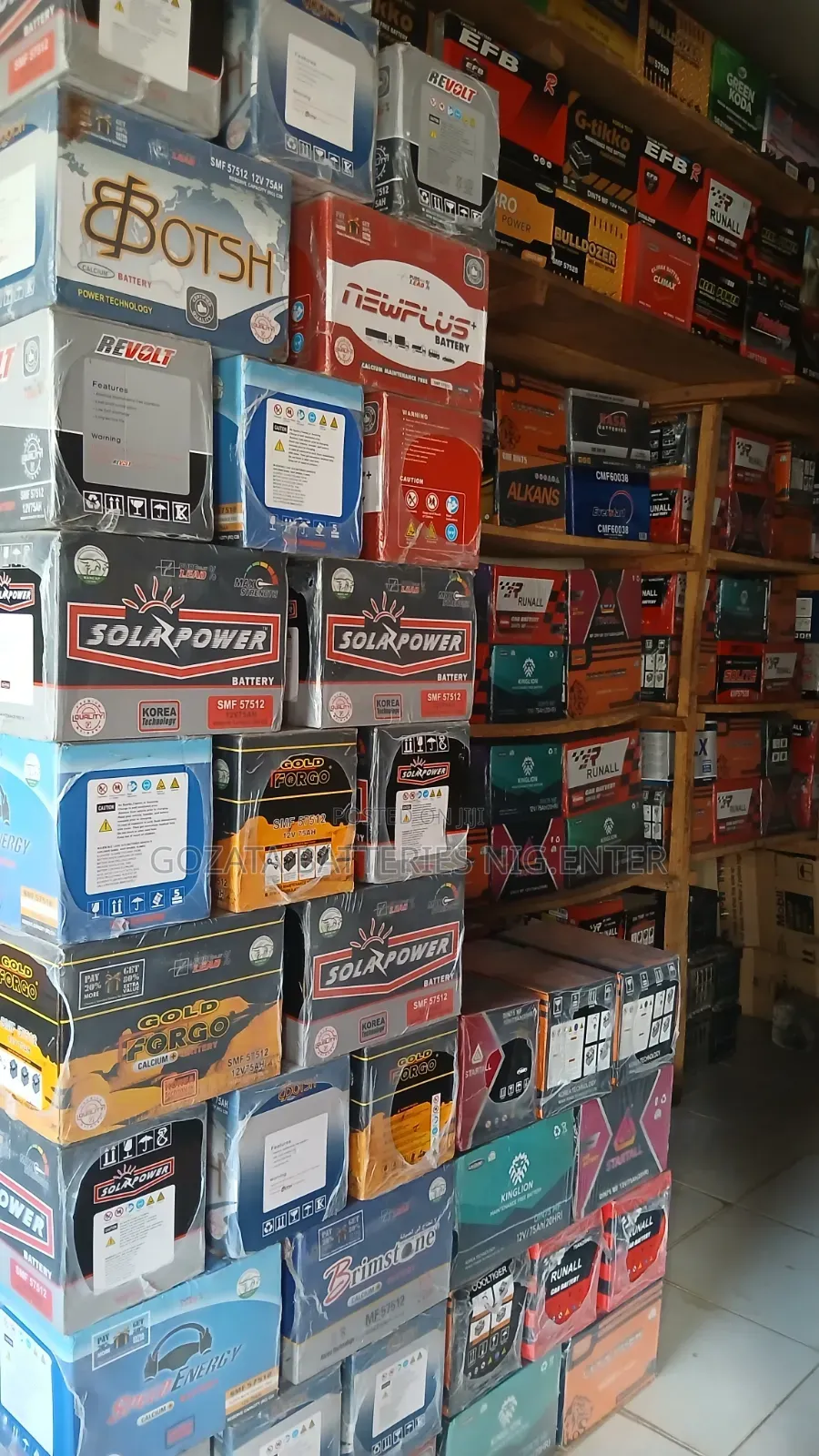 Brimstone Car Batteries 75ah 2years Guarantee