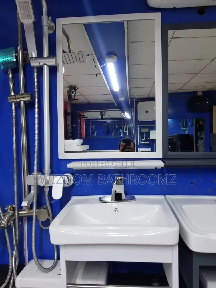 Bathroom/Dinning Cabinet With Mirror