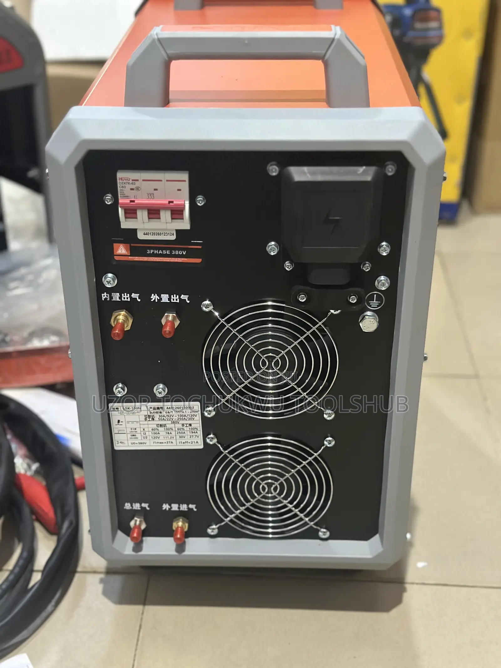 Hanqi LGK-130n 130a CNC Plasma Cutting Machine 380v Industrial Cutter