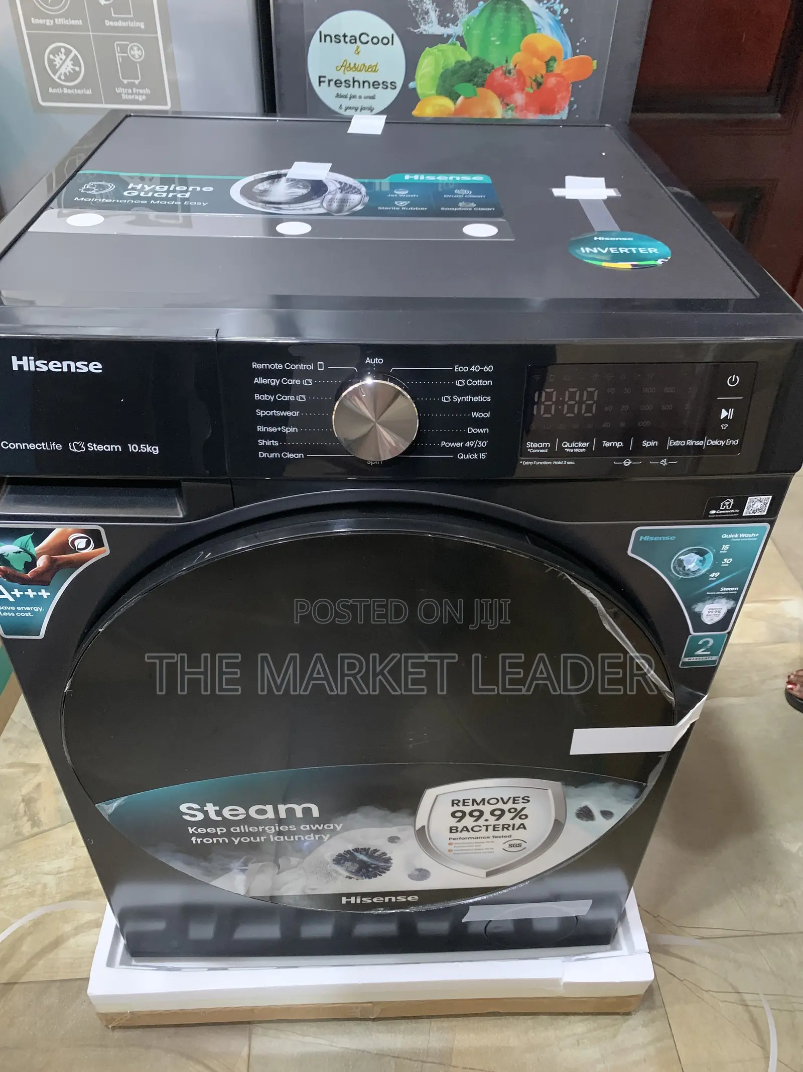 Hisense 10.5kg Frontload Washing Machine