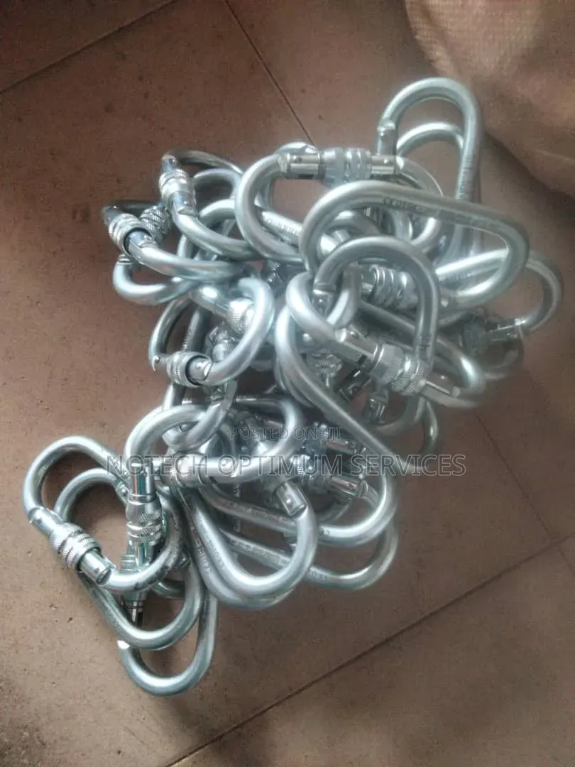 Locking Steel Carabiners