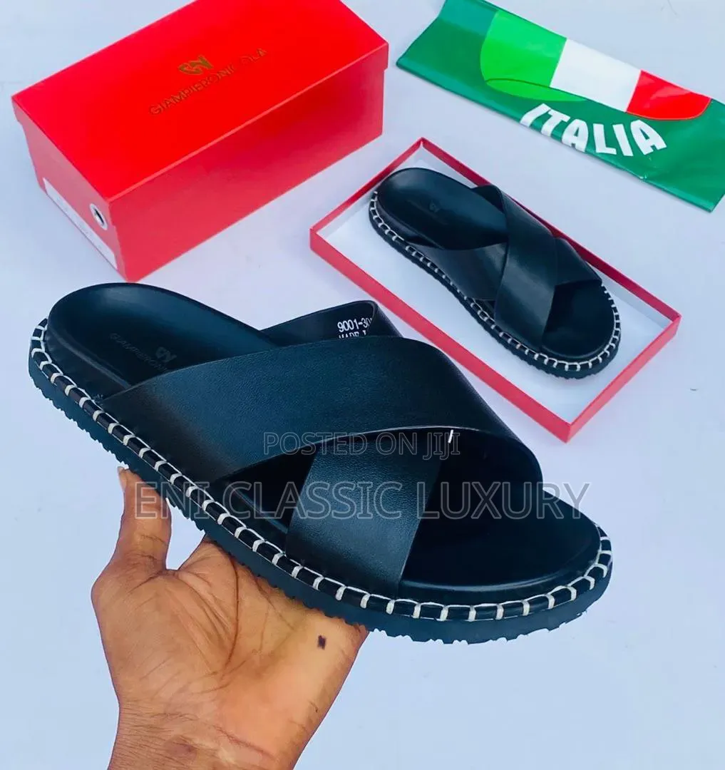 Original Italian Slippers Giampieronicola Best Quality Well Branded