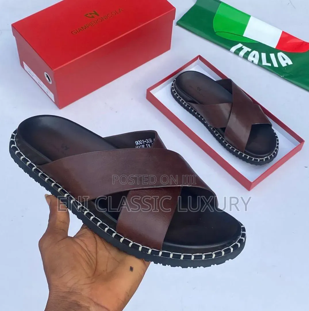 Original Italian Slippers Giampieronicola Best Quality Well Branded