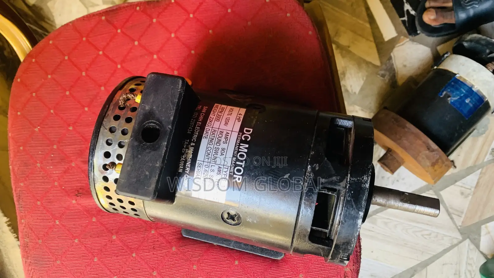 Original 4hp Dc Motor 12/24v