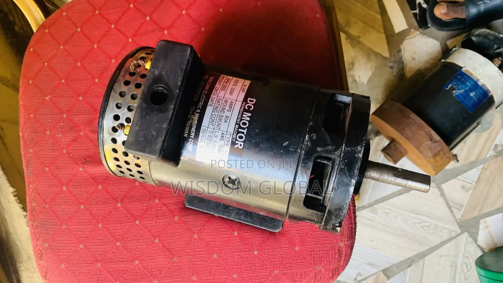 Original 4hp Dc Motor 12/24v