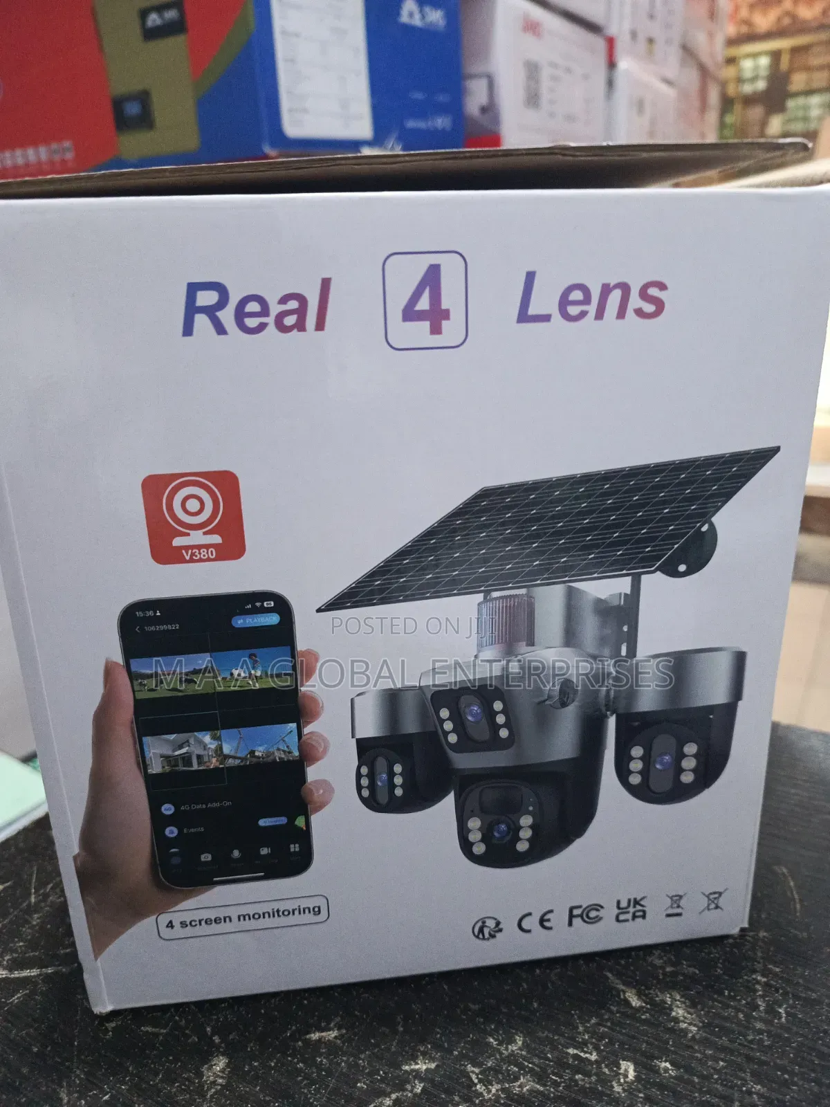 4 Lens Solar Camera