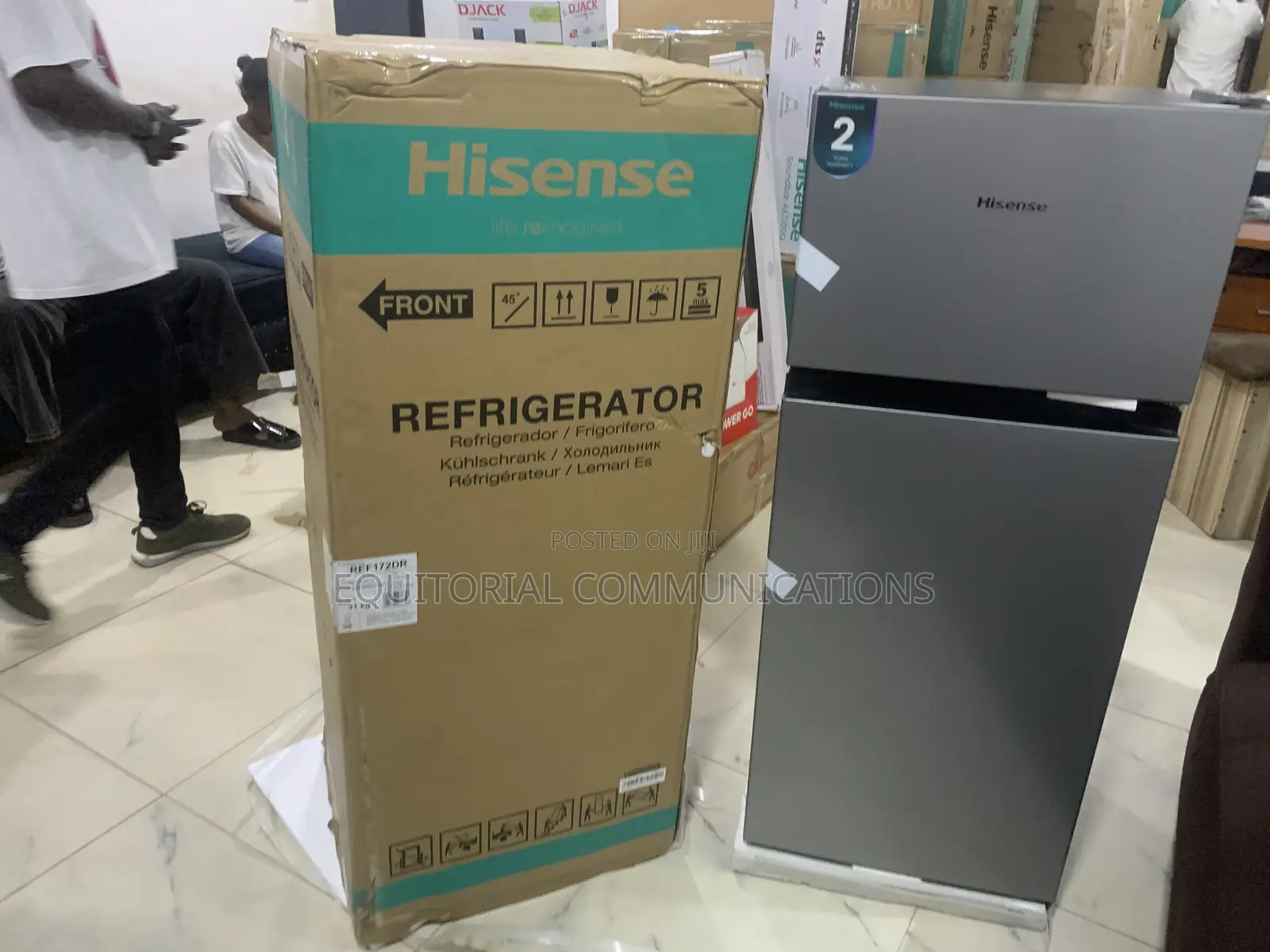 Hisense Ref172dr 124l Family Refrigerator