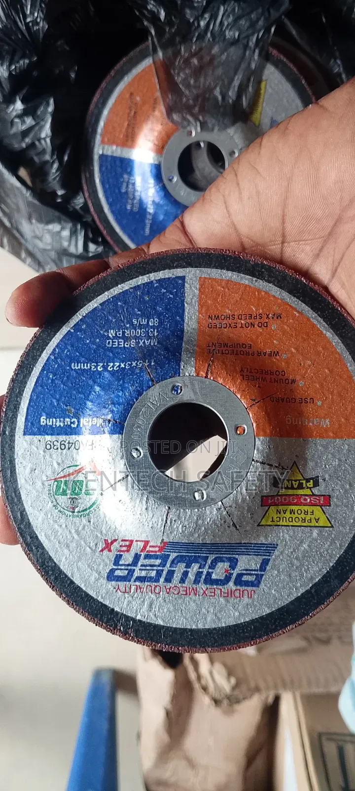 Metal Cutting Power Flex Cutting Disc 115x3x22.23 Mm
