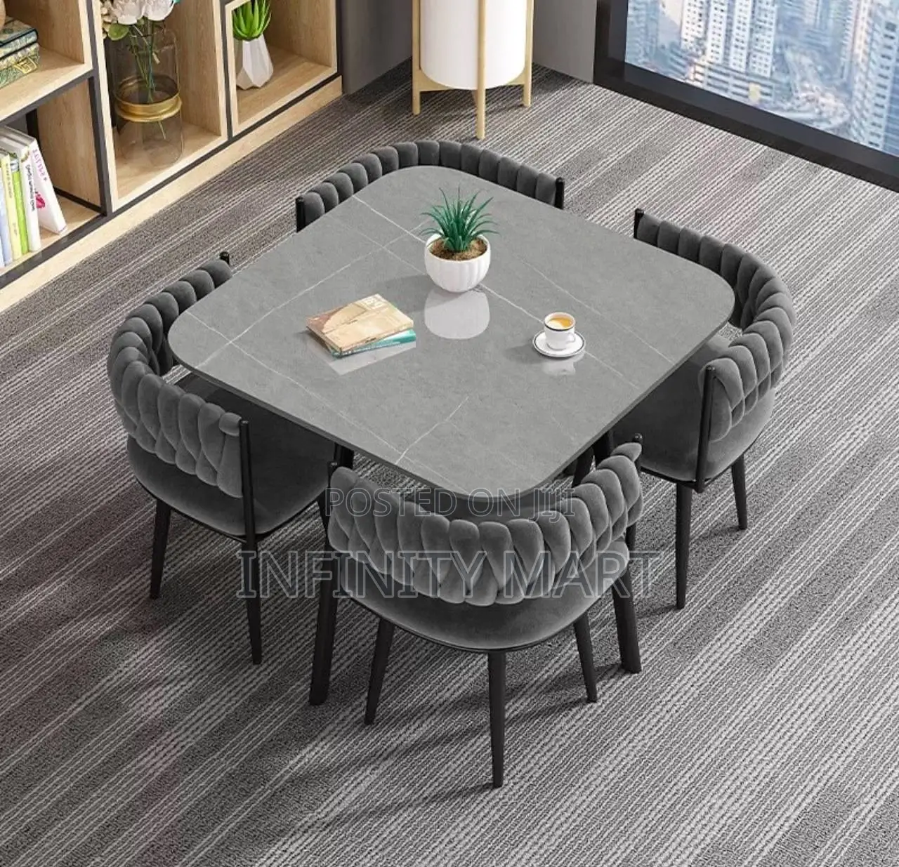 4 Seater Dining Set Skyline