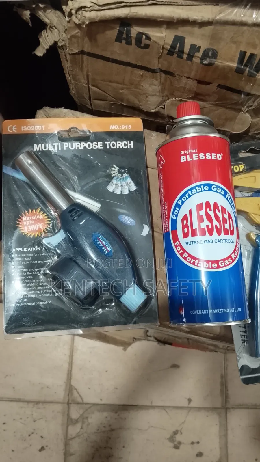 Multi Purpose Touch And Gas Igniter Gun And Gas