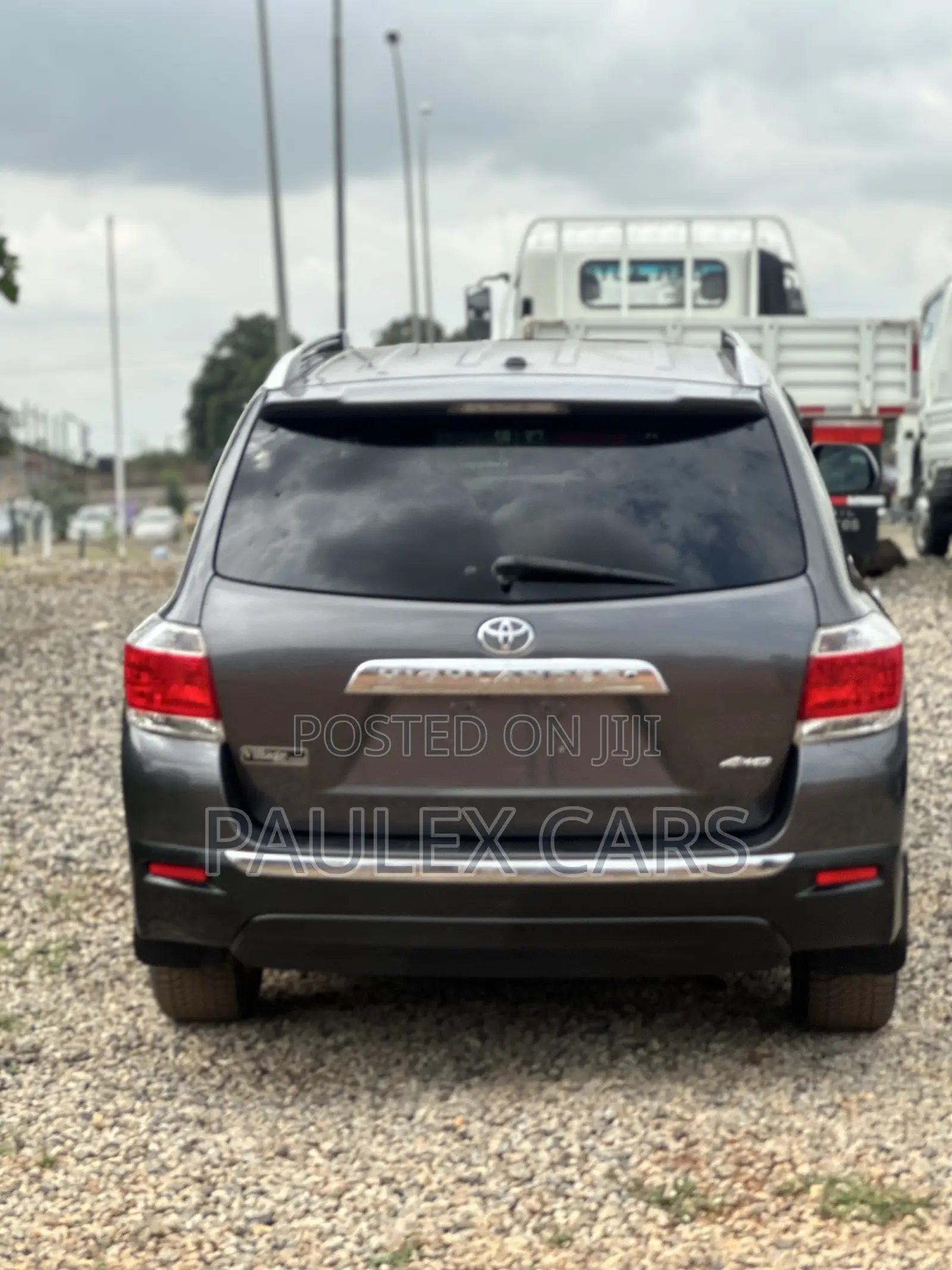 Toyota Highlander Limited 2012 Gray