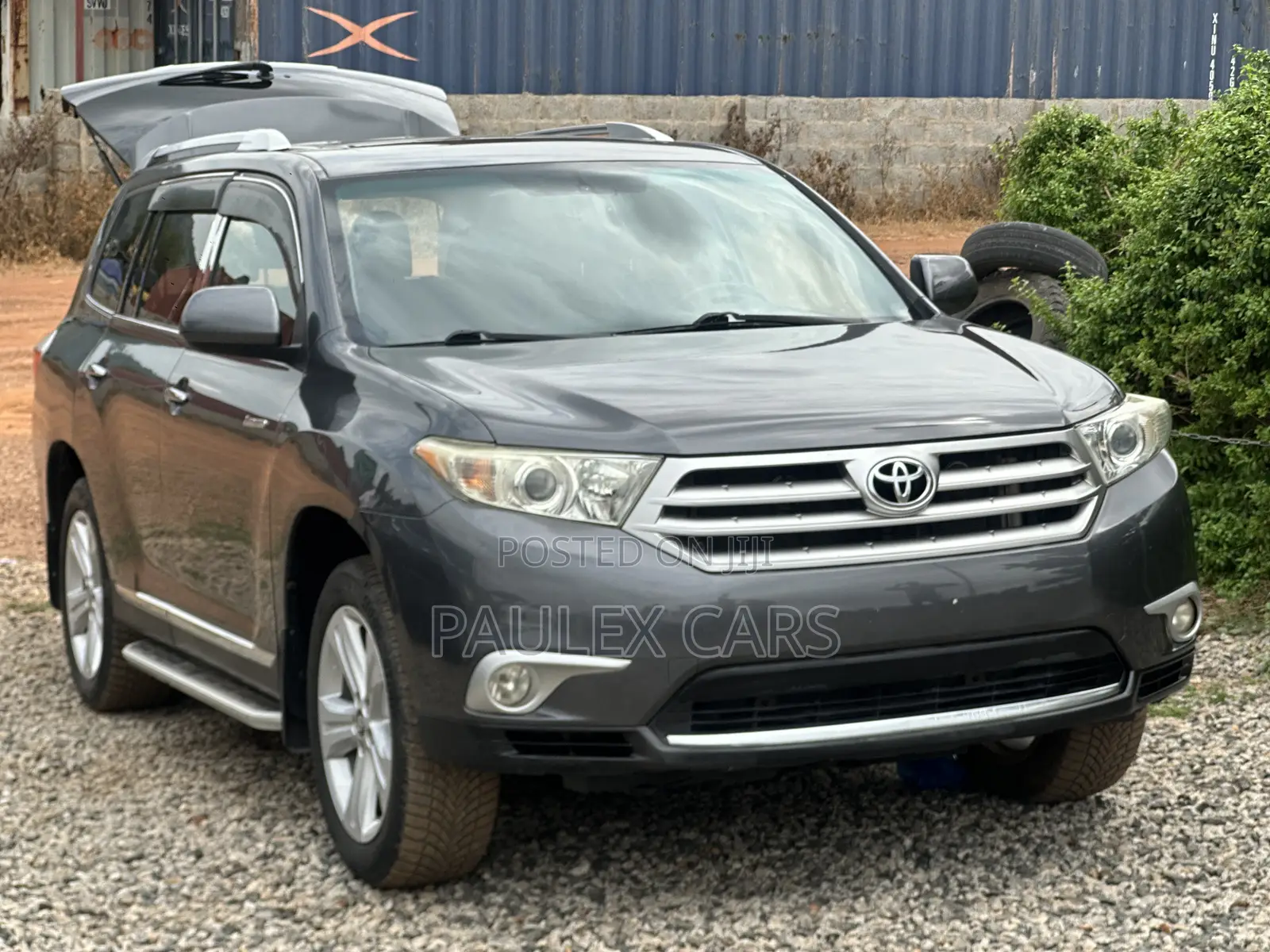 Toyota Highlander Limited 2012 Gray