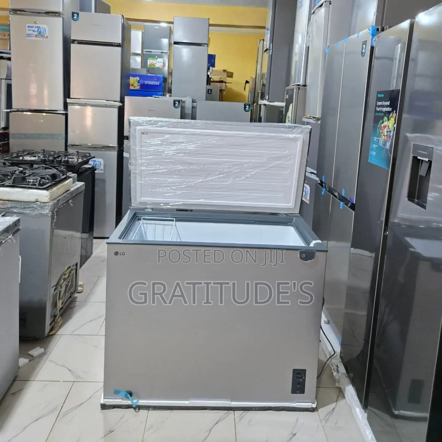 Lg No Frost Chest Freezer Gross Volume : 243l