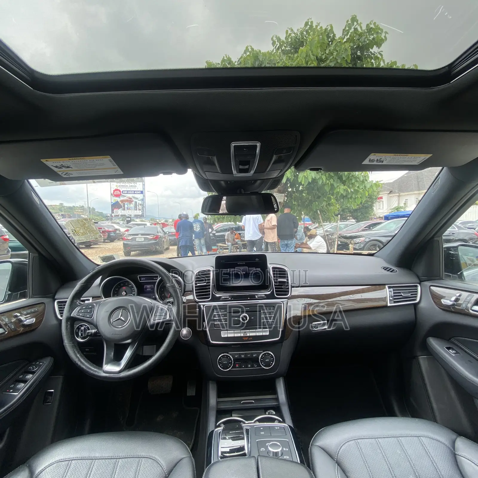 Mercedes-Benz GLE-Class 2017 Black