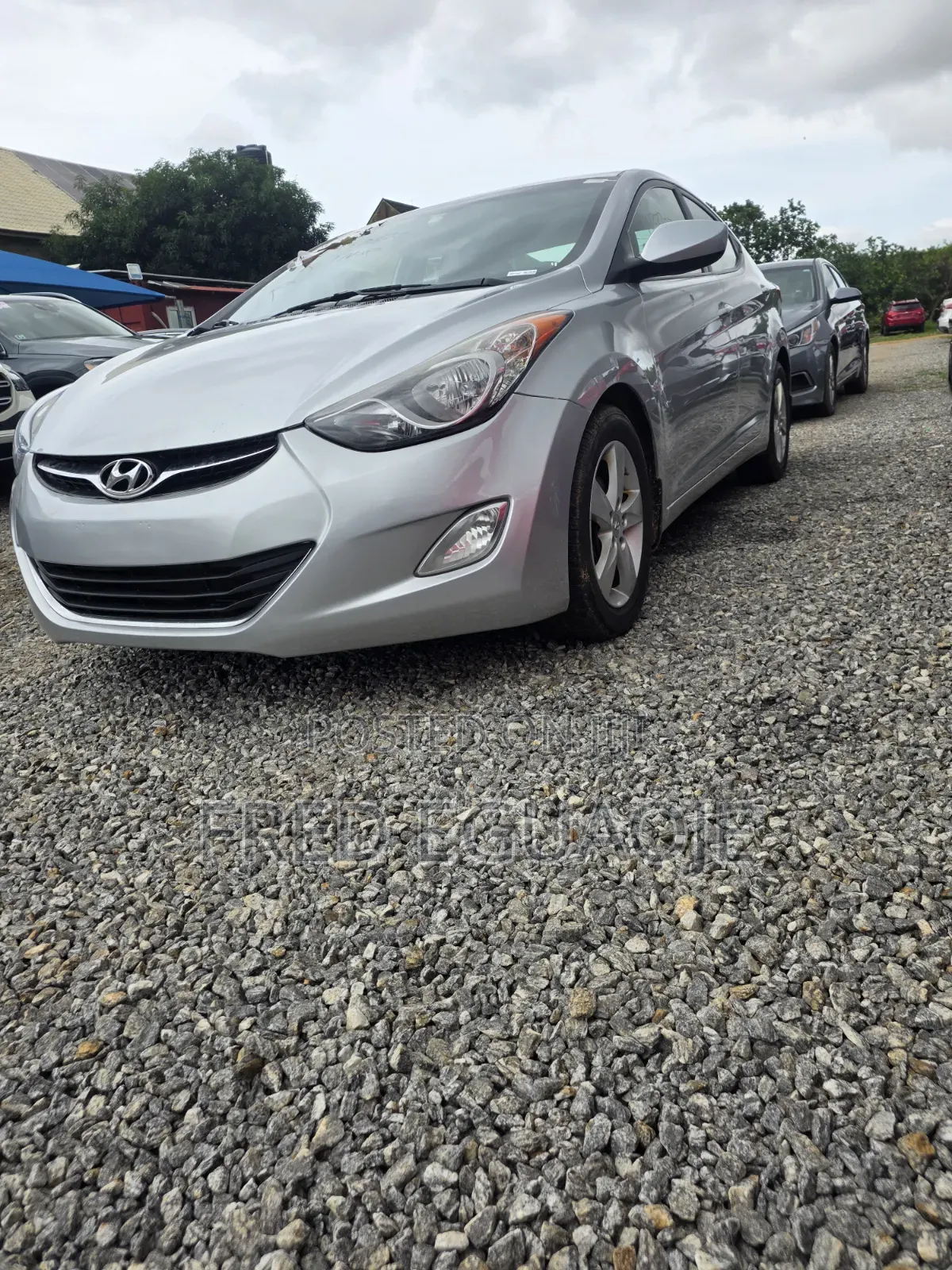 Hyundai Elantra GLS Sedan FWD (1.8L 4cyl 6A) 2013 Silver
