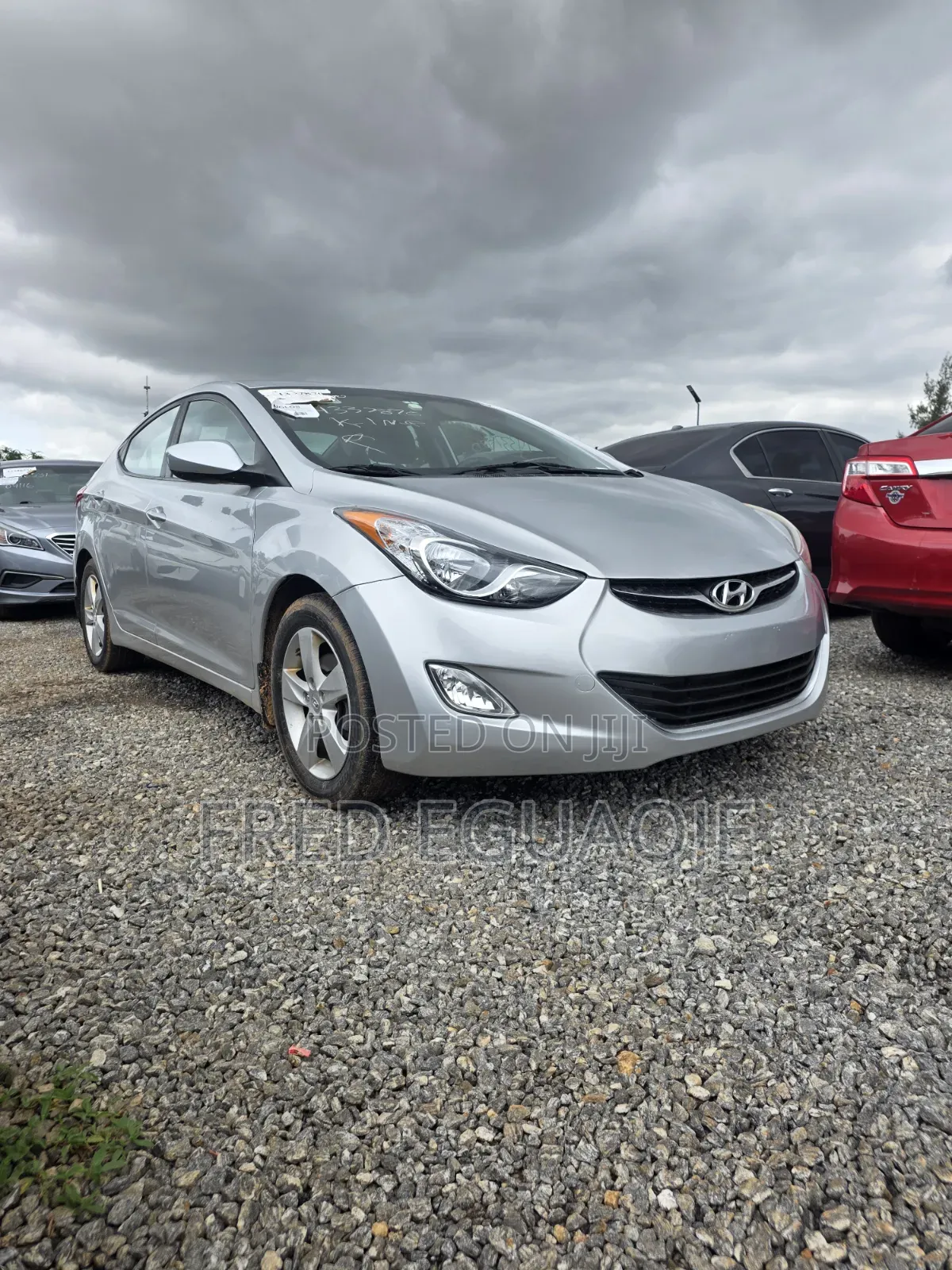 Hyundai Elantra GLS Sedan FWD (1.8L 4cyl 6A) 2013 Silver