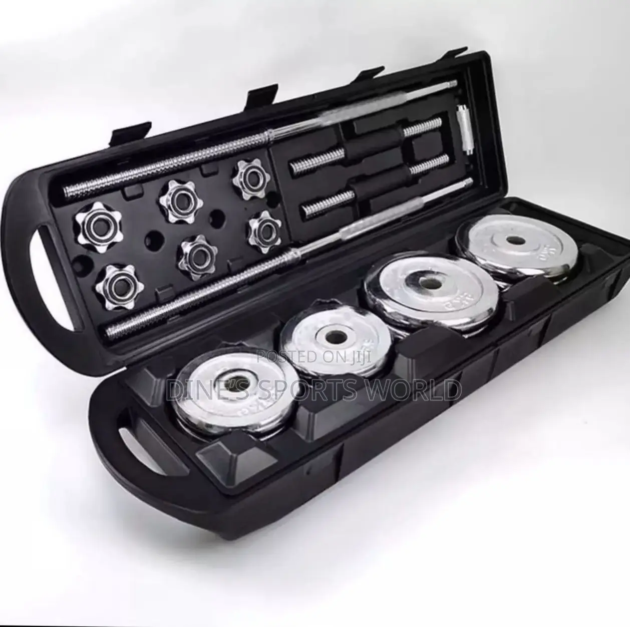 Adjustable 50kg Dumbbell Set