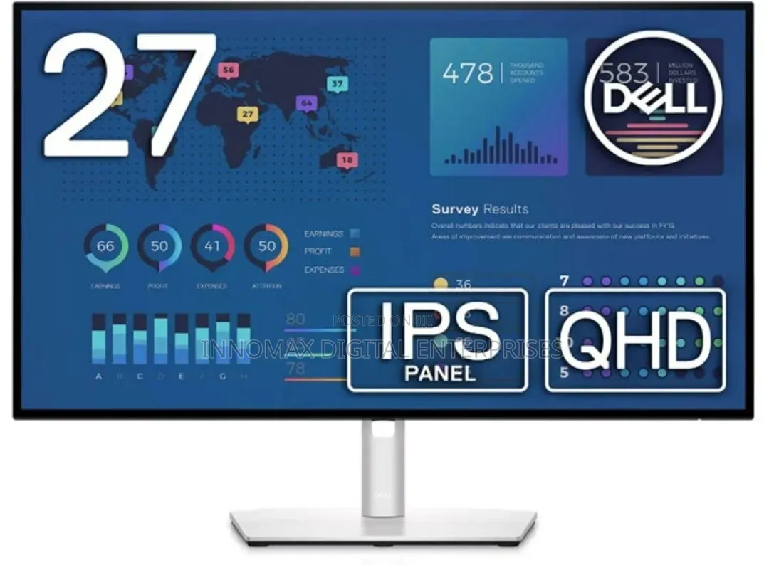 Dell Ultrasharp 27-Inch (2560 X 1440) Ips Infinityedge Rec709 Monitor