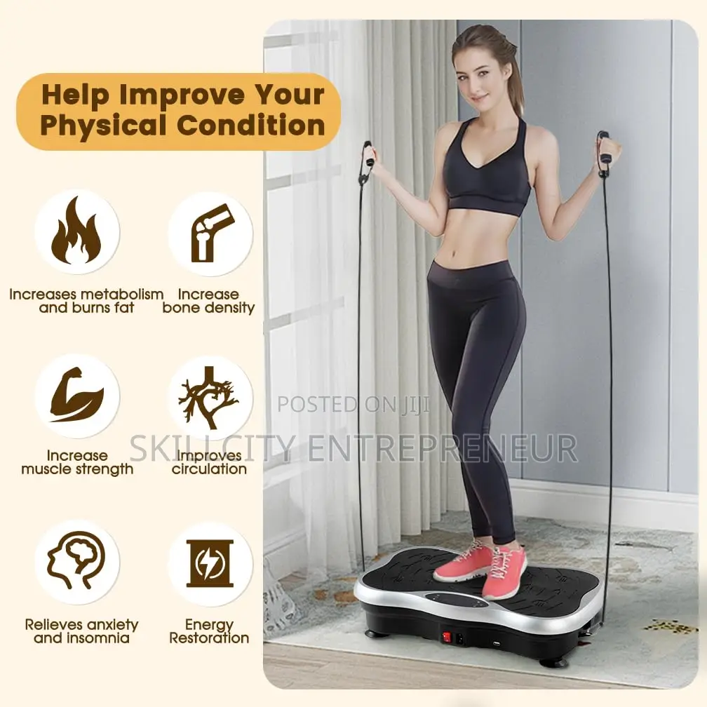 Vibration Plate Exercising Machine