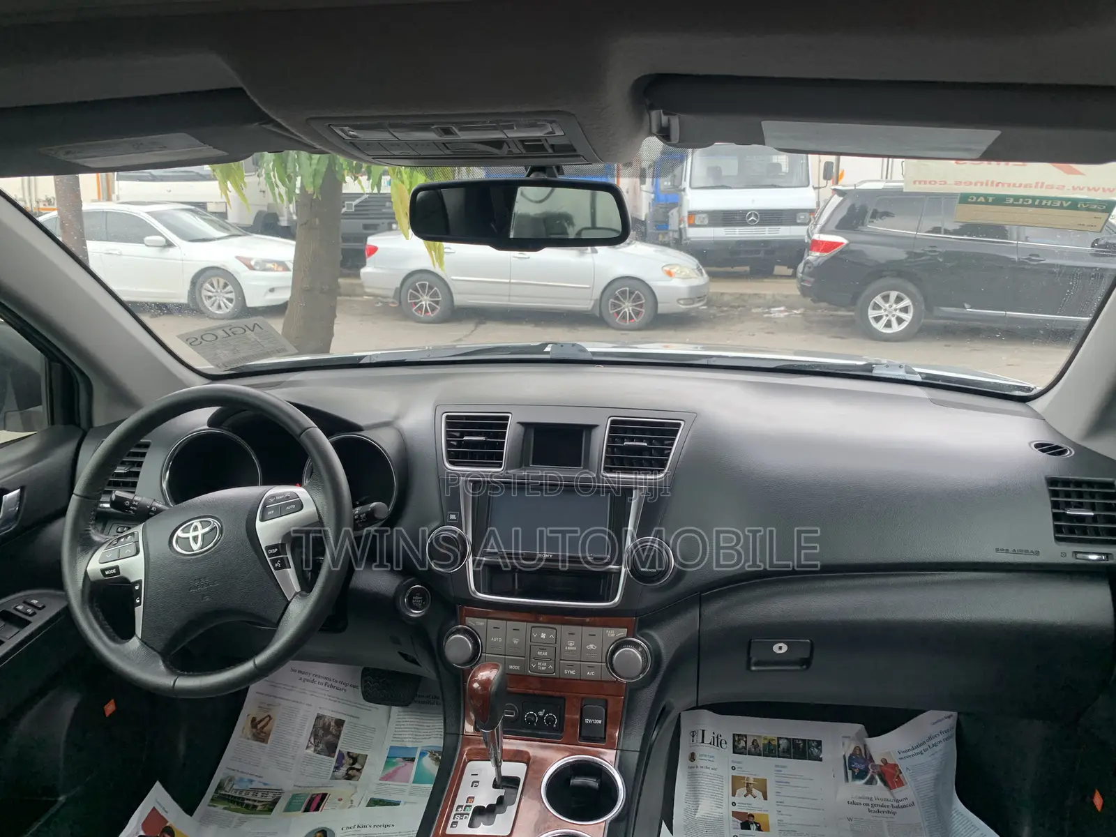 Toyota Highlander Limited 3.5l 4WD 2013 Silver