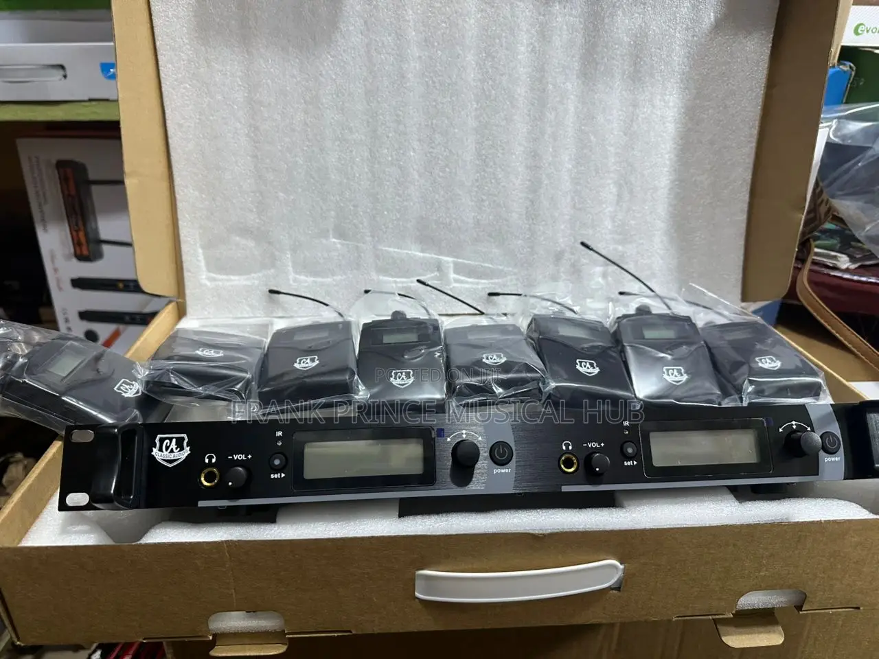 Classic Audio 8-Channel Wireless in-Ear Monitor (Iem) System