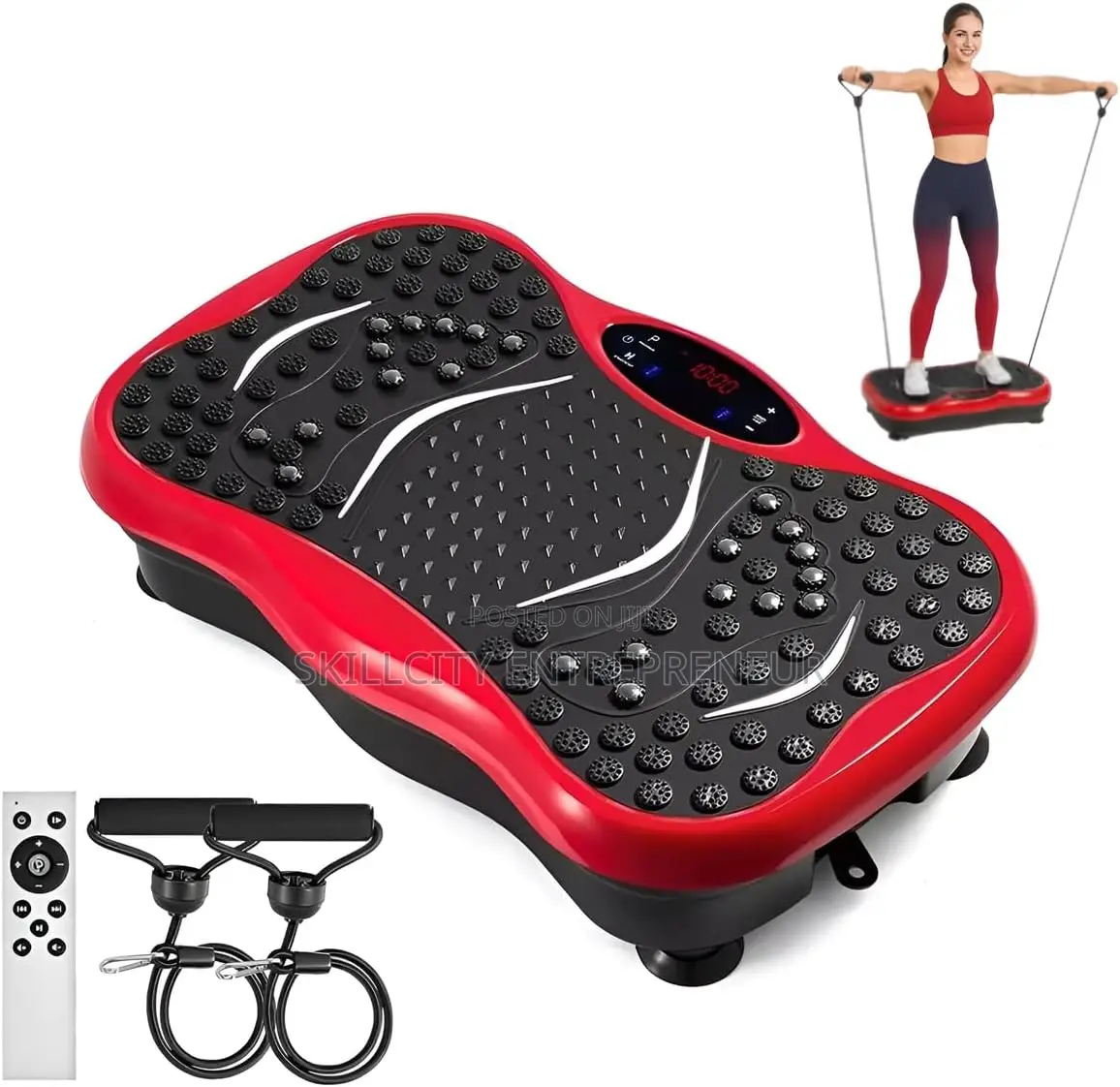 Vibration Plate Exercising Machine